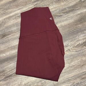 Lululemon Athletica Plum Leggings